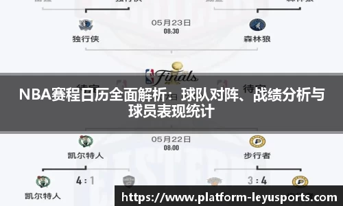 NBA赛程日历全面解析：球队对阵、战绩分析与球员表现统计